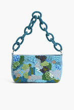 Load image into Gallery viewer, Blue Lagoon Glam Shoulder Bag
