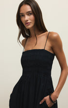 Load image into Gallery viewer, CORNELIA POPLIN MAXI DRESS - BLACK