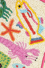 Load image into Gallery viewer, Underwater Tales Beaded Shoulder Bag