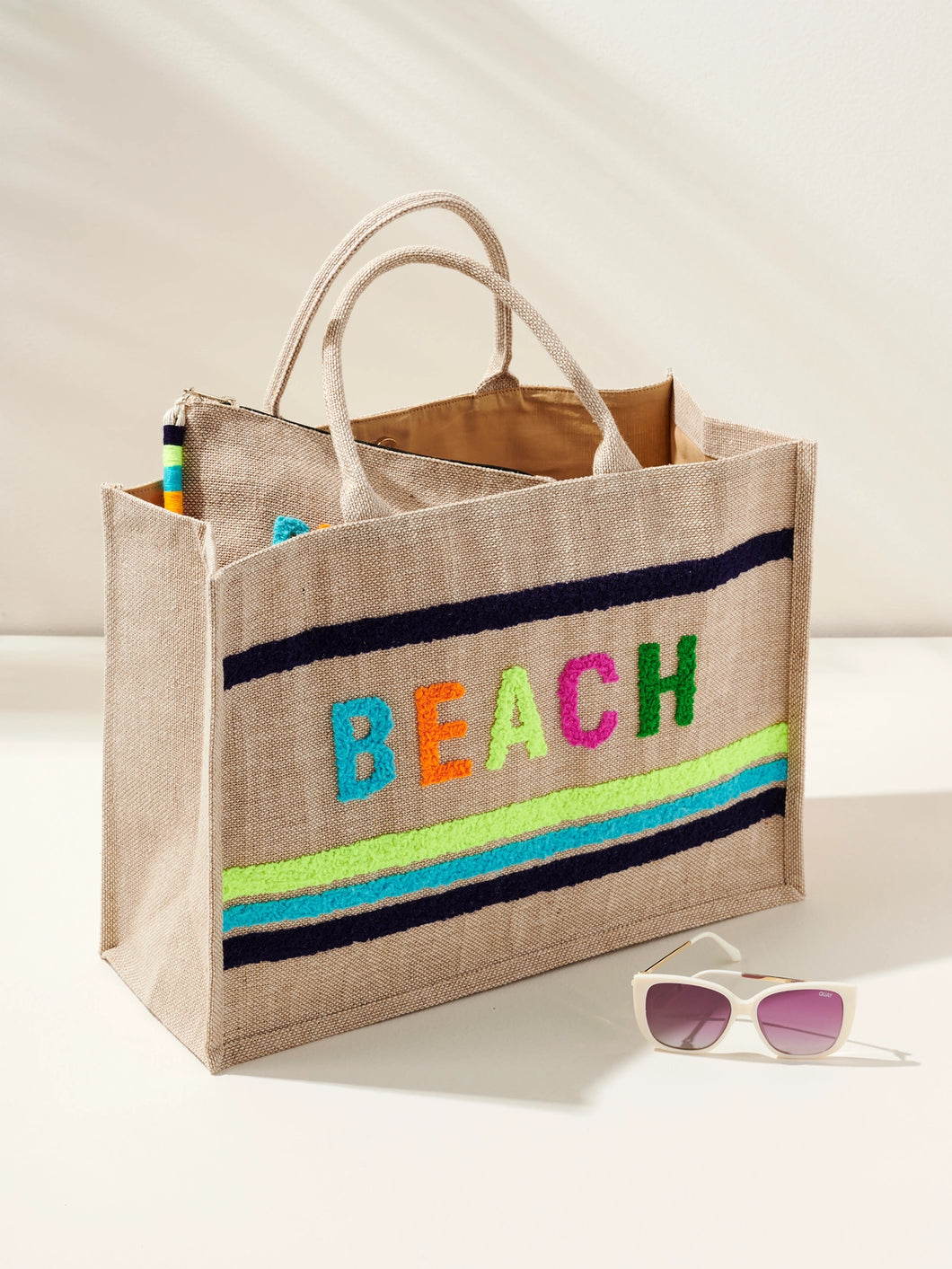 BEACH Neon Tote