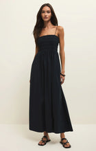 Load image into Gallery viewer, CORNELIA POPLIN MAXI DRESS - BLACK
