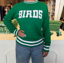 Load image into Gallery viewer, BIRDS Football Knit Sweater | Kelly Green
