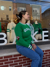 Load image into Gallery viewer, Kelly Green Eagles &#39; GO BIRDS &#39;  Knit Sweater
