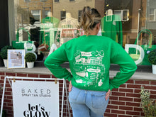 Load image into Gallery viewer, Kelly Green Eagles ‘ Road to Victory ‘ Crewneck

