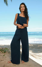 Load image into Gallery viewer, CHARLI CROPPED LINEN TANK
