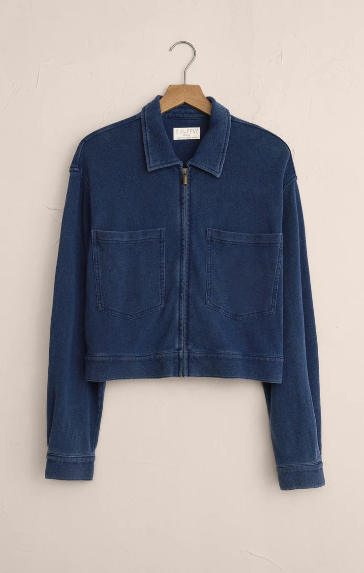 Heritage Knit Denim Jacket